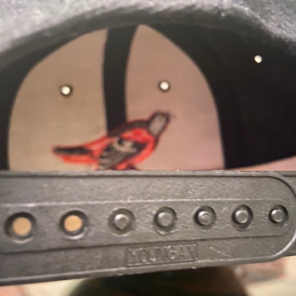 Vintage Baltimore Orioles MLB Sports Specialties Wool Snapback Cap Hat 90s - Picture 4 of 7